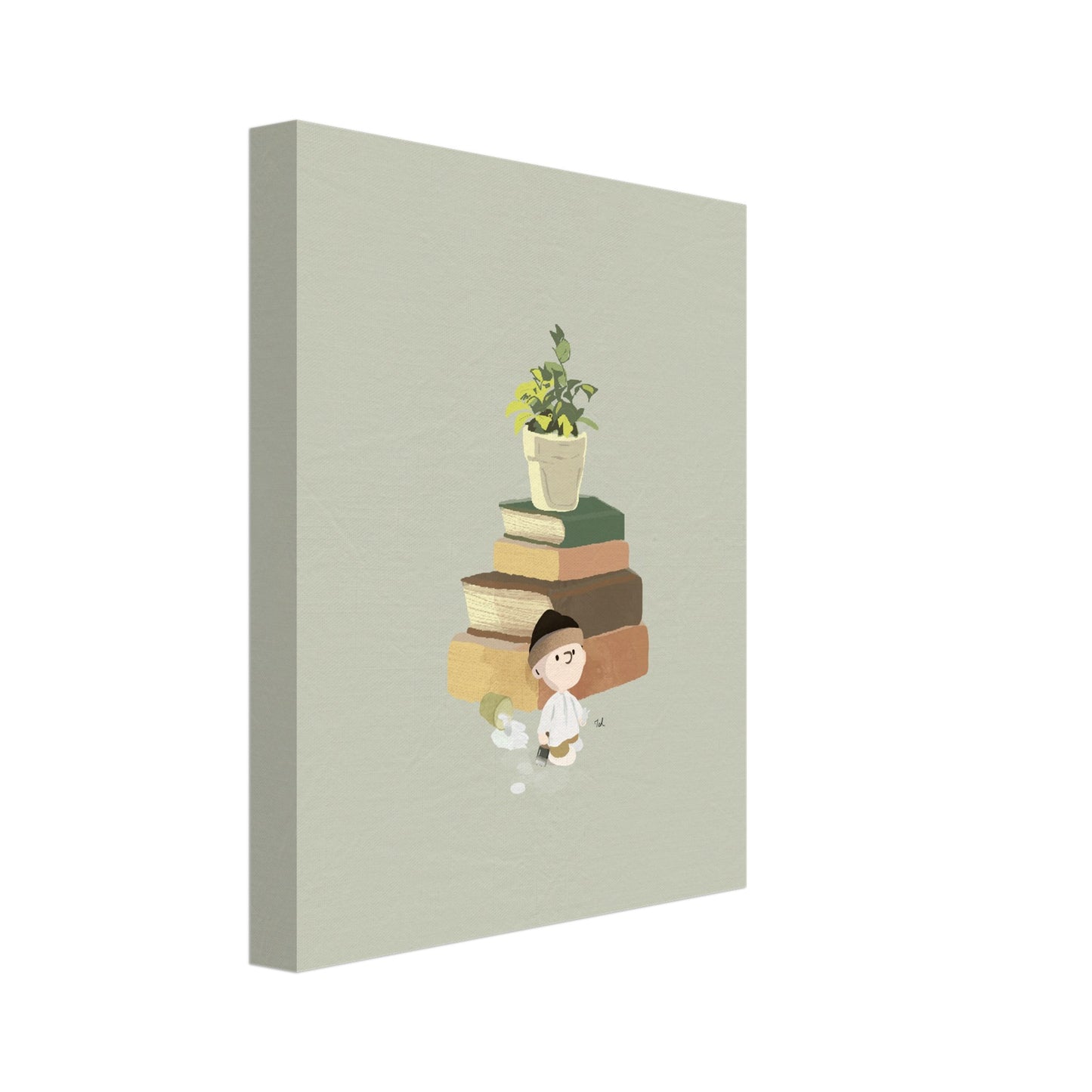 'Daily Mess' 20x25 cm / 8x10″ Canva - Slim
