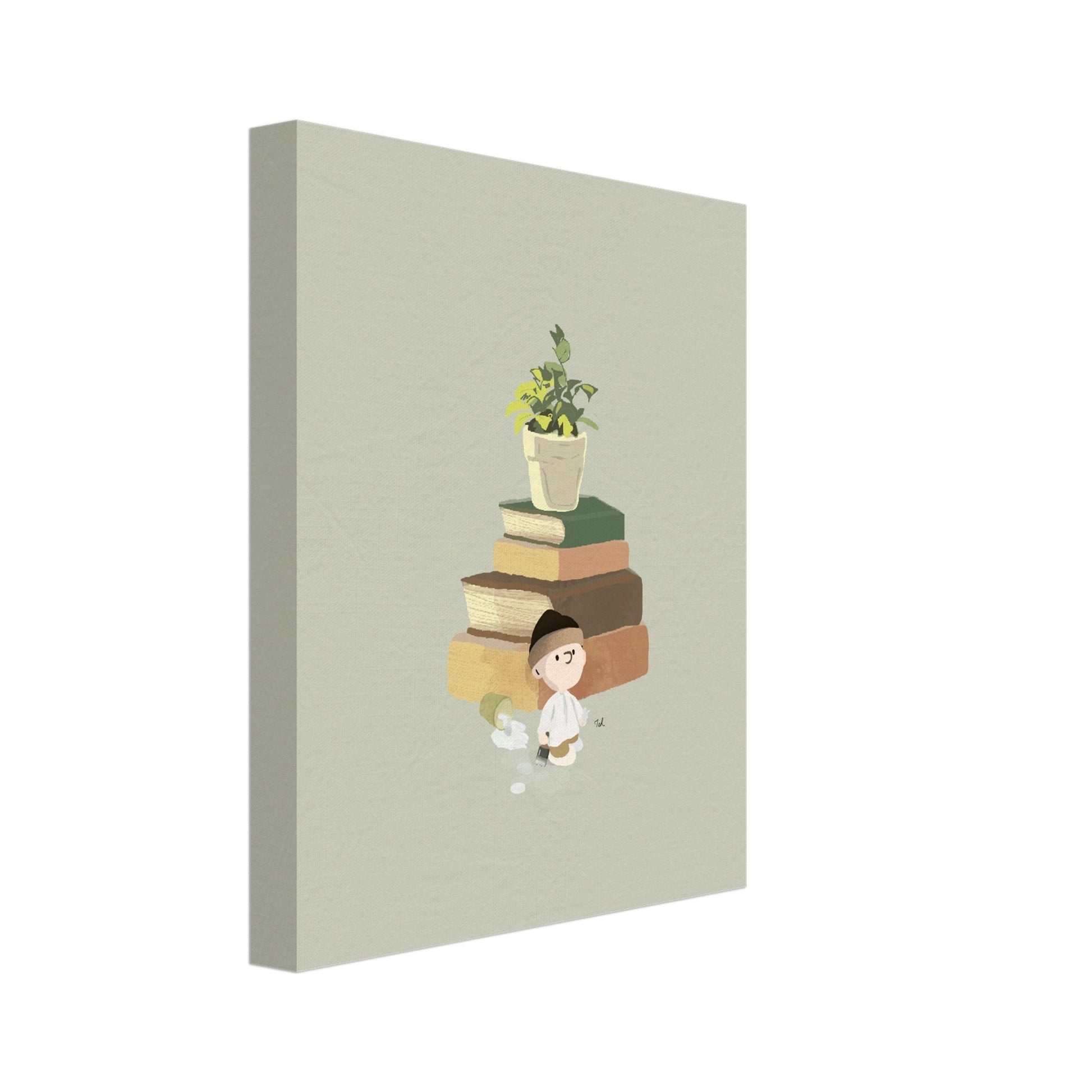 'Daily Mess' 20x25 cm / 8x10″ Canva - Slim
