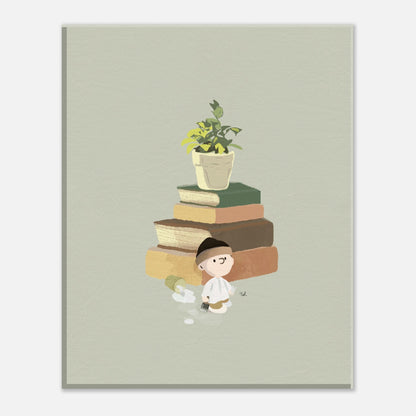 'Daily Mess' 20x25 cm / 8x10″ Canva - Slim 2